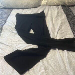 Victoria's Secret Black flare Leggings